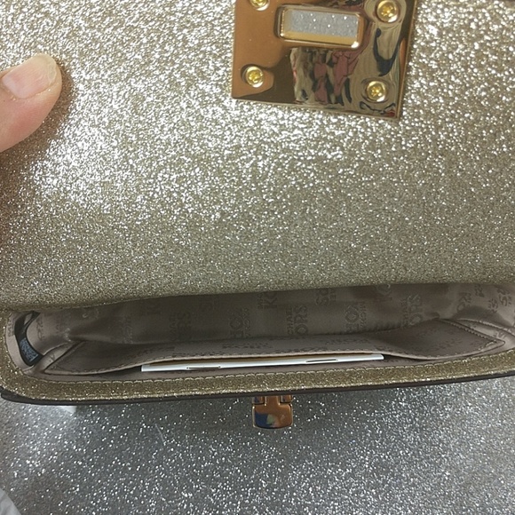 Michael Kors Wallet Clutch XBody  Tina Vanilla - Picture 7 of 8